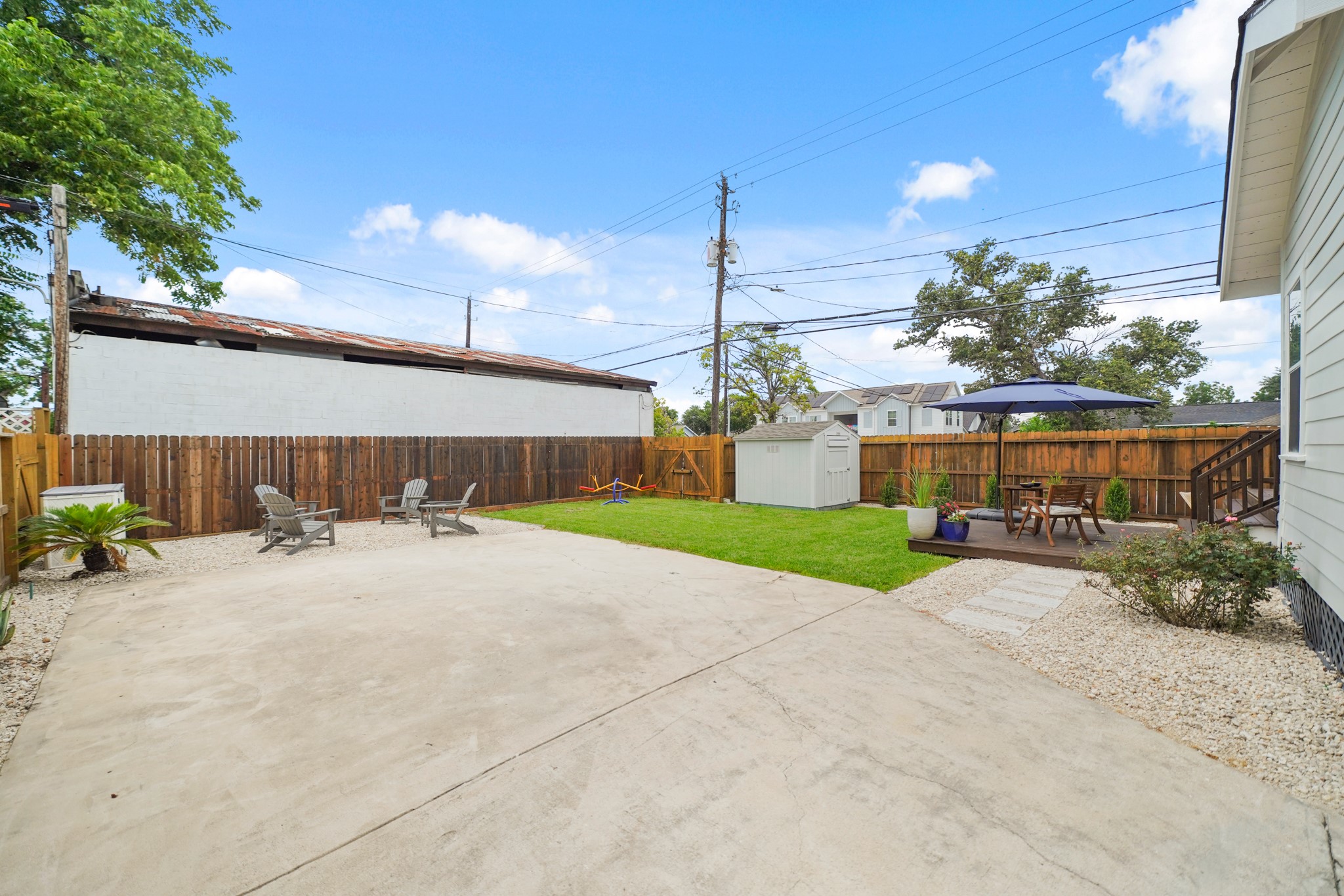 1311 Walton Street Houston, TX 77009 - Photo 35 of 43 With plenty of space and extra parking along the driveway, the backyard is ready for relaxing weekends, playtime, or custom outdoor plans.