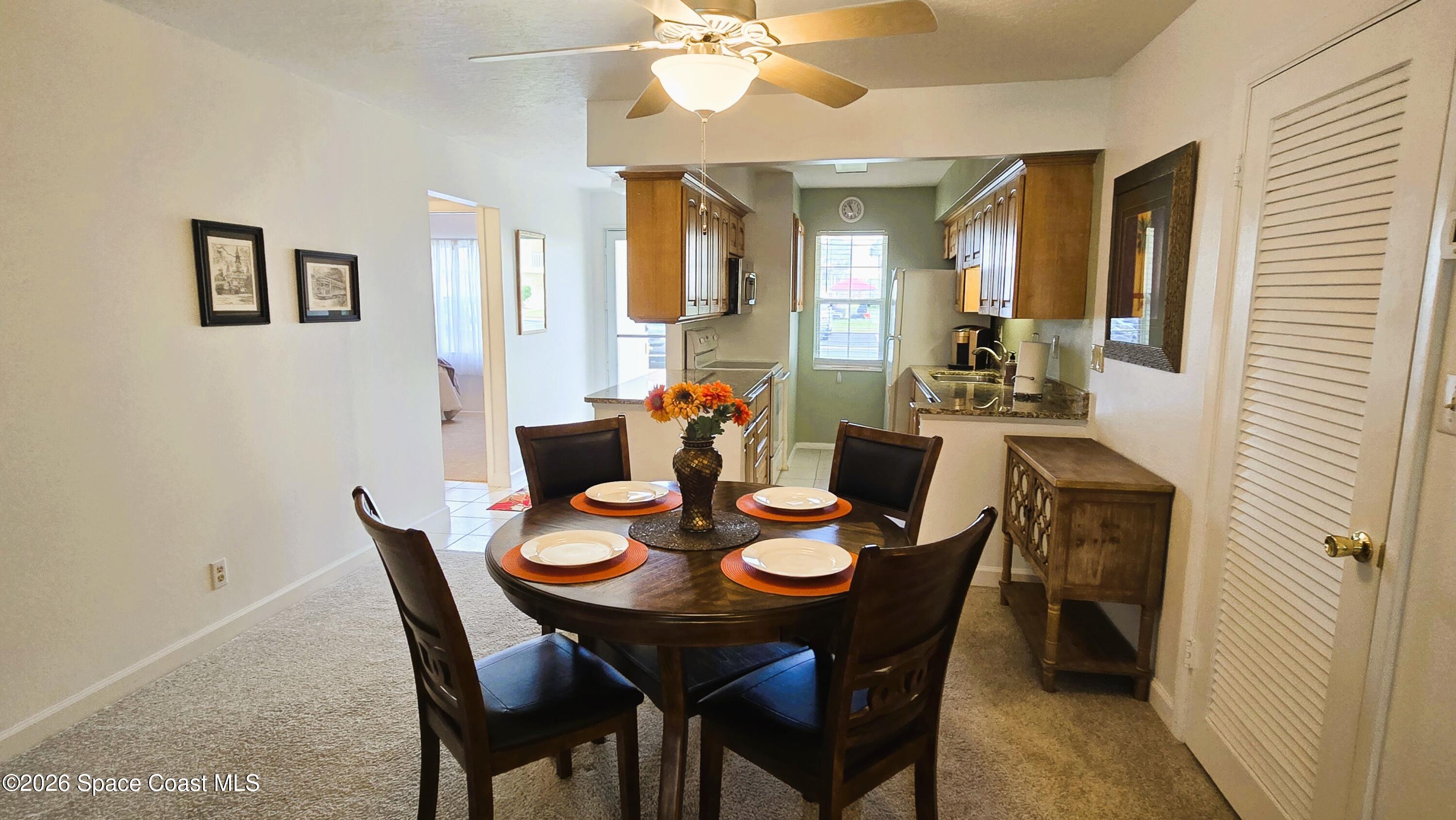 412 School Road, Unit 88 Indian Harbour Beach, FL 32937 - Photo 12 of 50 Dining/Kitchen