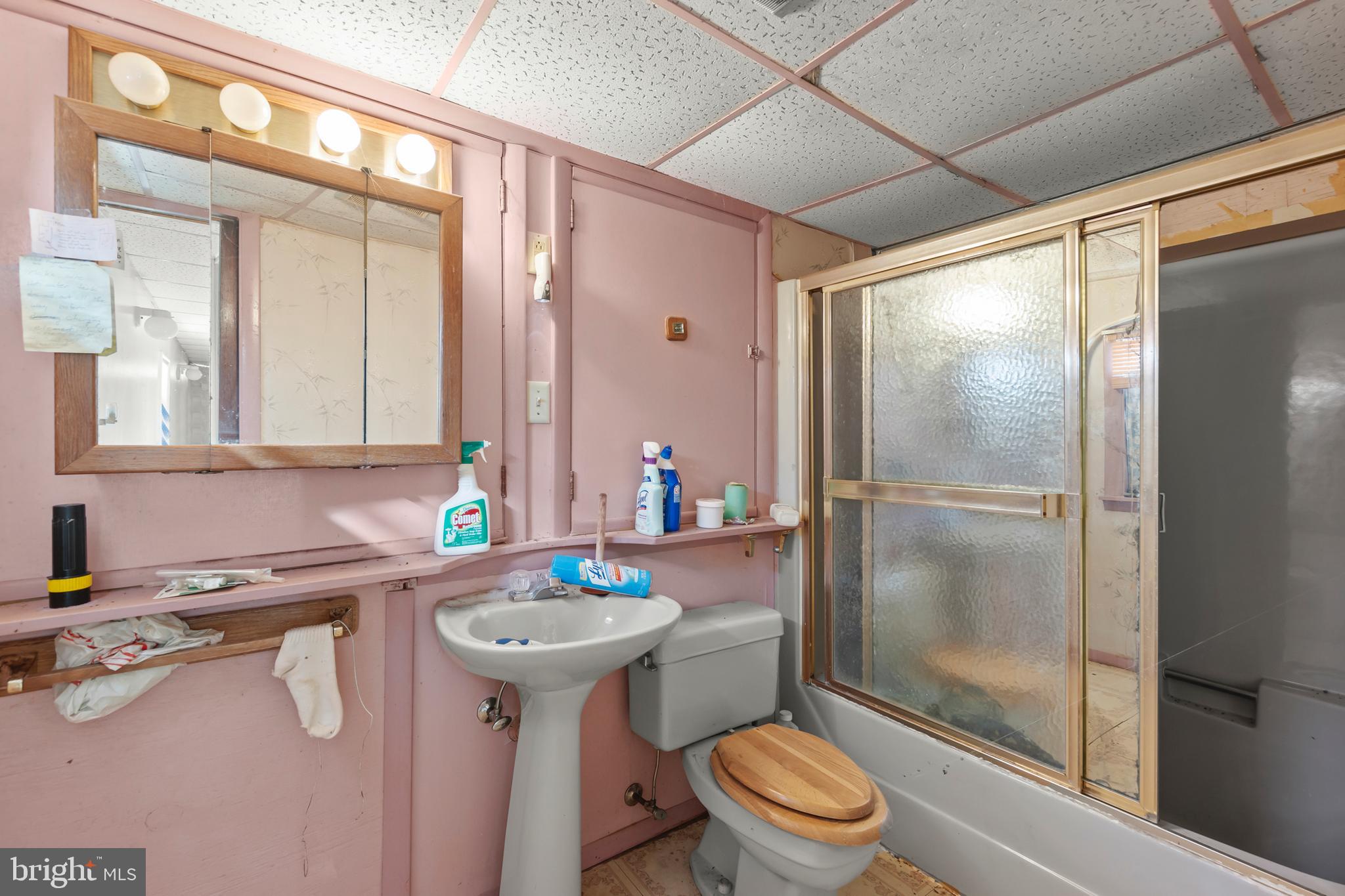 1060 Buffalo Rdg Road Augusta, WV 26704 - Photo 35 of 67 a bathroom with a sink toilet and shower