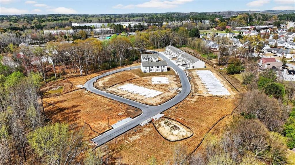 3405 Ripple Loop, Unit 127 South Fulton, GA 30349 - Photo 23 of 26 an aerial view of a swimming pool and mountain view