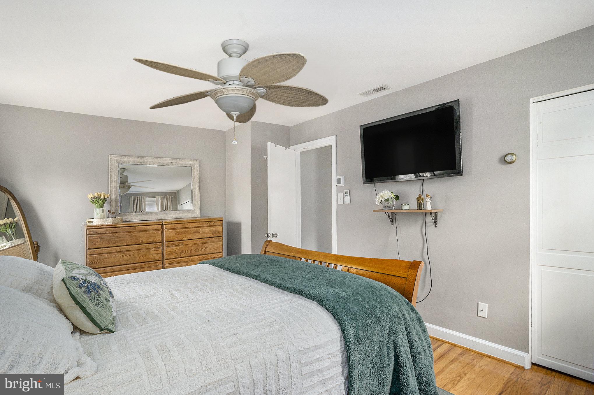 1271 Phoenixville Pike West Chester, PA 19380 - Photo 14 of 33 a bedroom with a bed and a flat screen tv