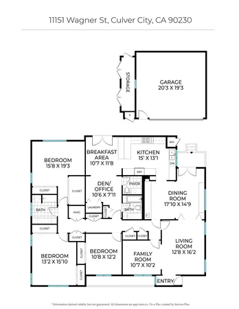 $2,300,000 | 11151 Wagner Street, Culver City, CA 90230