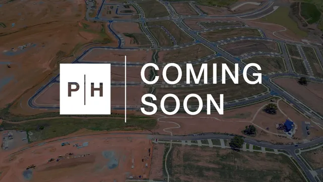 a view of house with swimming pool and sitting area