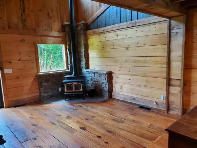 a view of a room with storage and utility