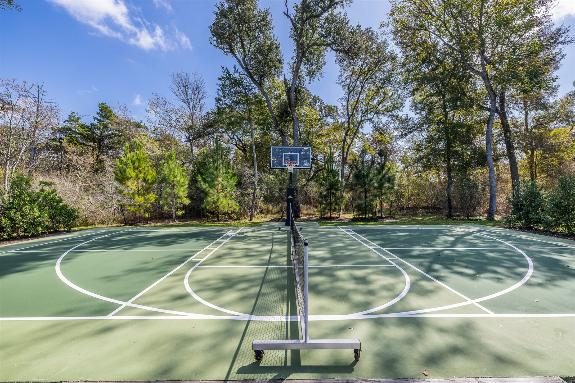 830 South Weyand Road Round Top, TX 78954 - Photo 30 of 36 a view of a tennis court