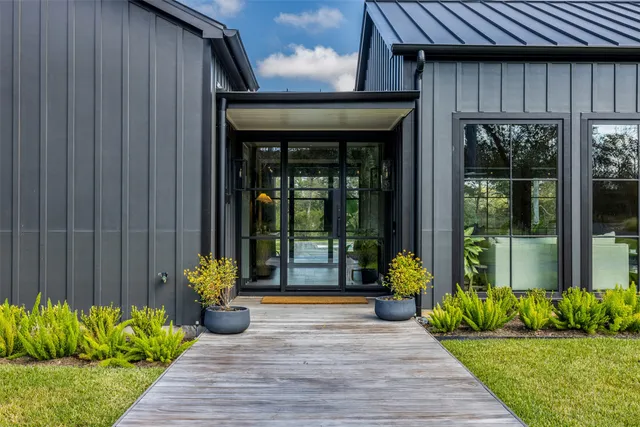a front view of a house having yard