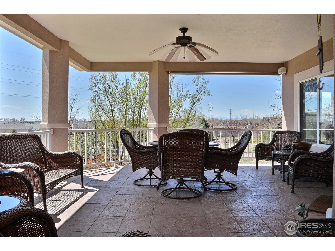 6120 Ashcroft Road Greeley, CO 80634 - Photo 21 of 25 Huge Covered Deck with Fabulous Views!