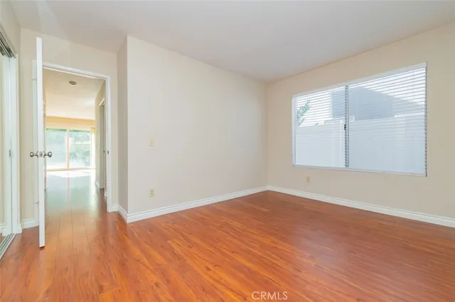wooden floor in an empty room