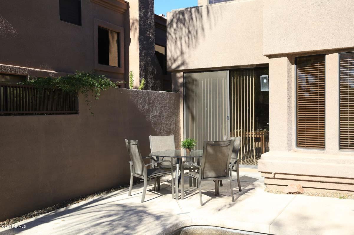 7525 East Gainey Ranch Road, Unit 107 Scottsdale, AZ 85258 - Photo 33 of 39 Patio