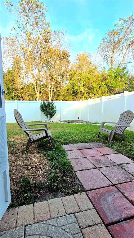 24921 Ravello Street Land O Lakes, FL 34639 - Photo 32 of 36 a view of a backyard with plants