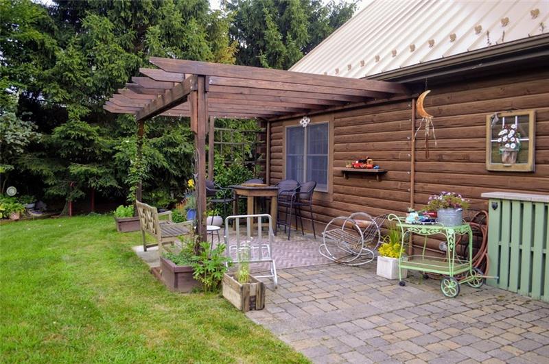 171 Davis Road Valencia, PA 16059 - Photo 22 of 25 A new Pergola was added too. Mechanical features include an updated furnace, new well filtration system, 1000 gallon oil tank buried on the side, two year water tank, and public sewers.