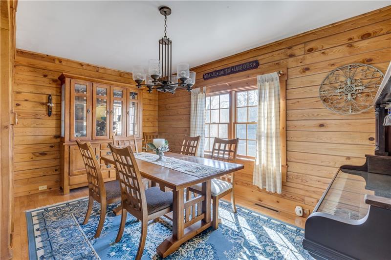 171 Davis Road Valencia, PA 16059 - Photo 6 of 25 Dining Room. Hardwood Floors in this room and kitchen.