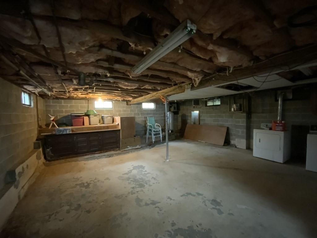 731 Greenfield Road Leyden, MA 01337 - Photo 24 of 36 a view of parking garage with kitchen