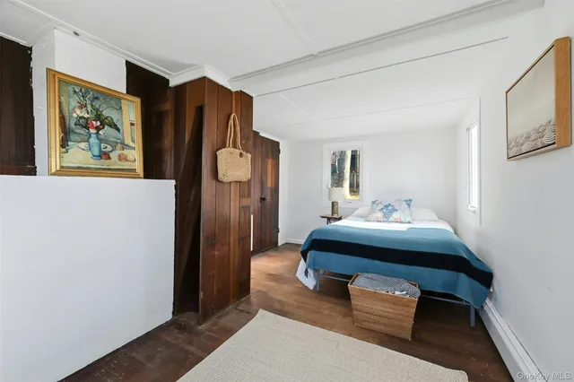 a room with painting and a gallery