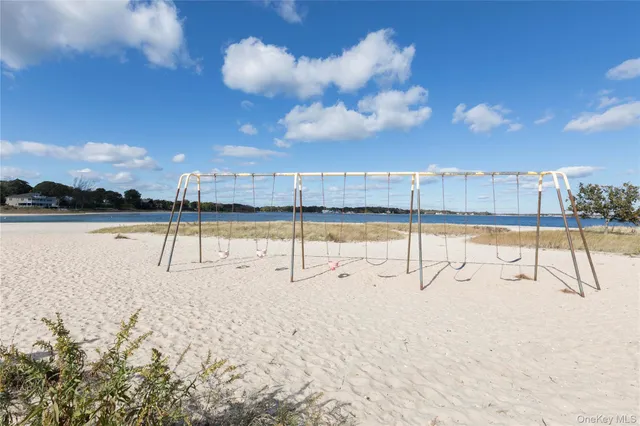 a view of water with outdoor space
