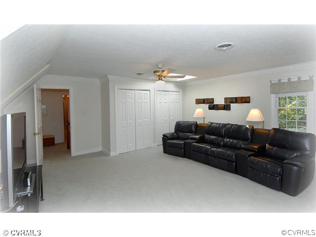 13531 Trilithon Road Midlothian, VA 23113 - Photo 11 of 15 Exterior Front - Bedroom 5 / Bonus Room with Carpe