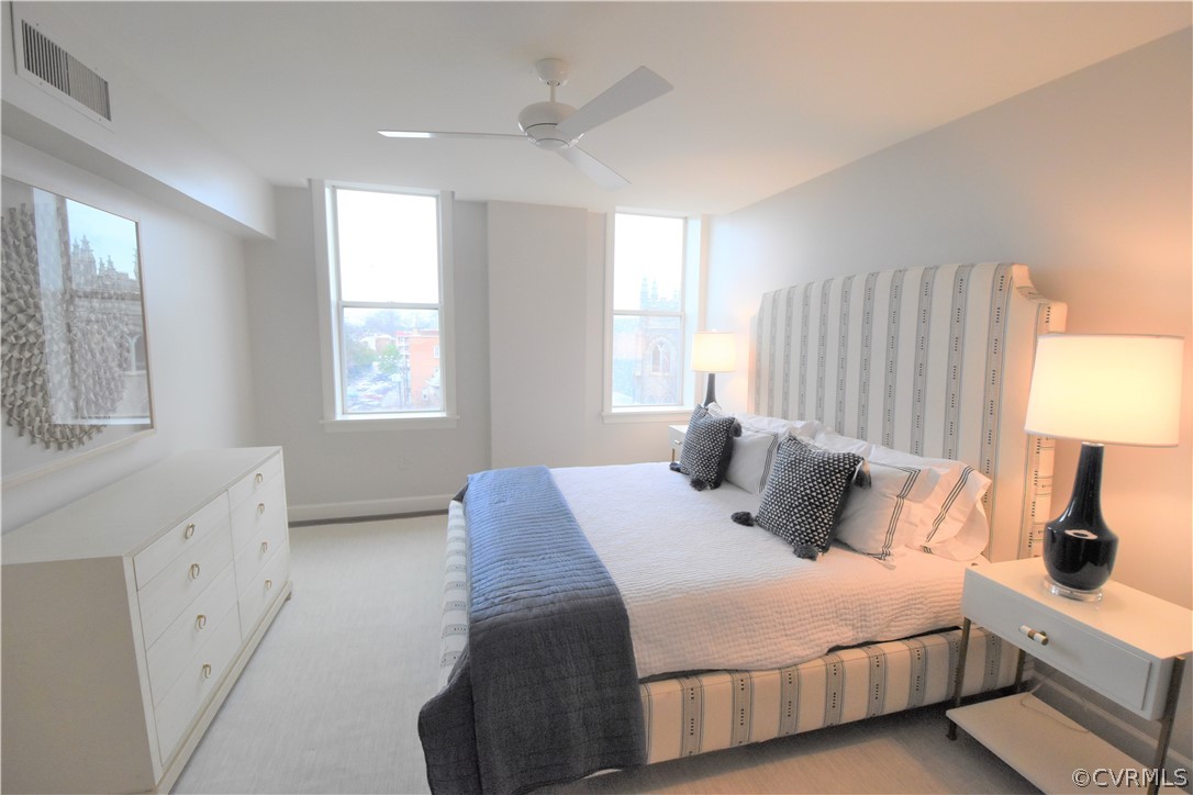 413 Stuart Circle, Unit 5B Richmond, VA 23220 - Photo 13 of 34 Spacious Bedroom 2 with Monument Avenue views and