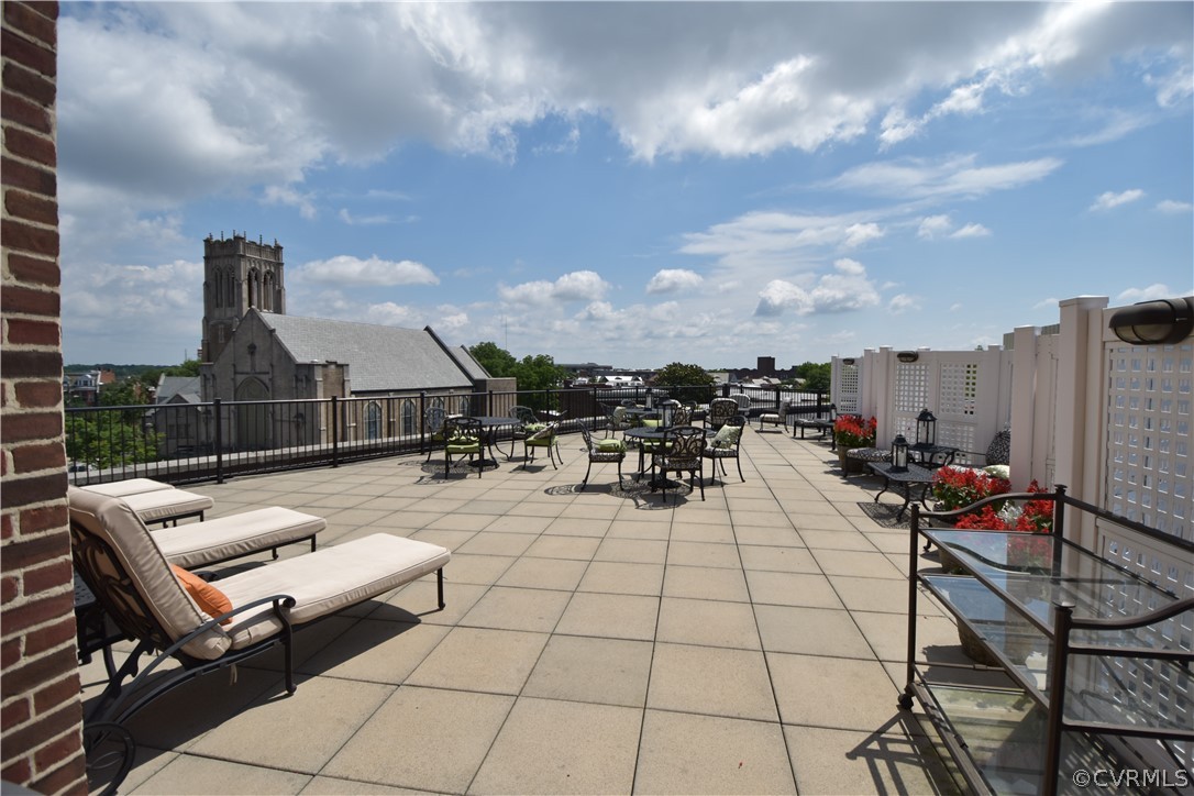 413 Stuart Circle, Unit 5B Richmond, VA 23220 - Photo 26 of 34 Stunning 4th floor Rooftop Deck with amazing views