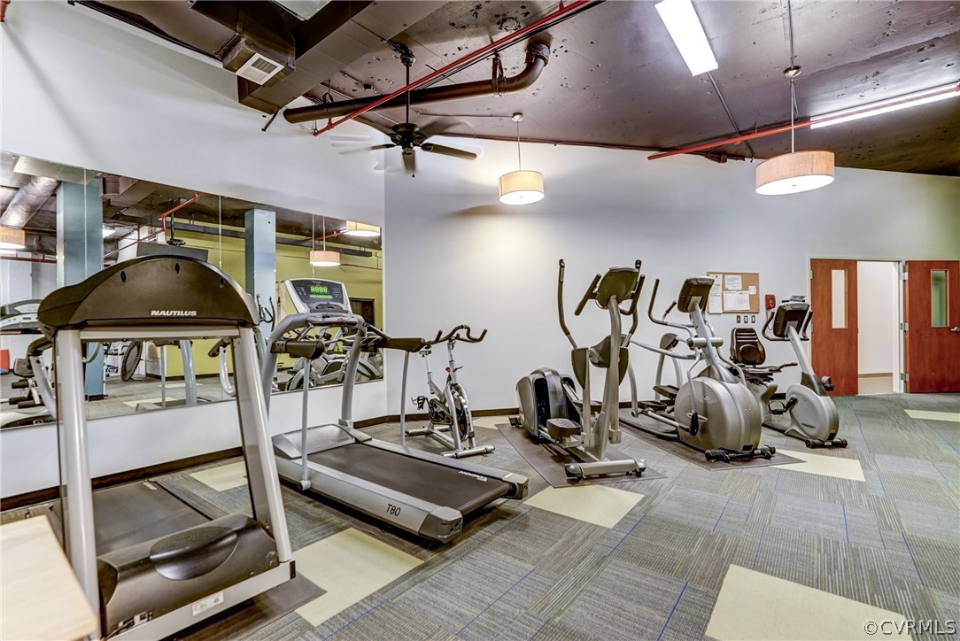 413 Stuart Circle, Unit 5B Richmond, VA 23220 - Photo 30 of 34 Exercise Room.