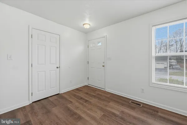 wooden floor in an empty room