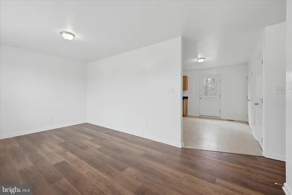 wooden floor in an empty room