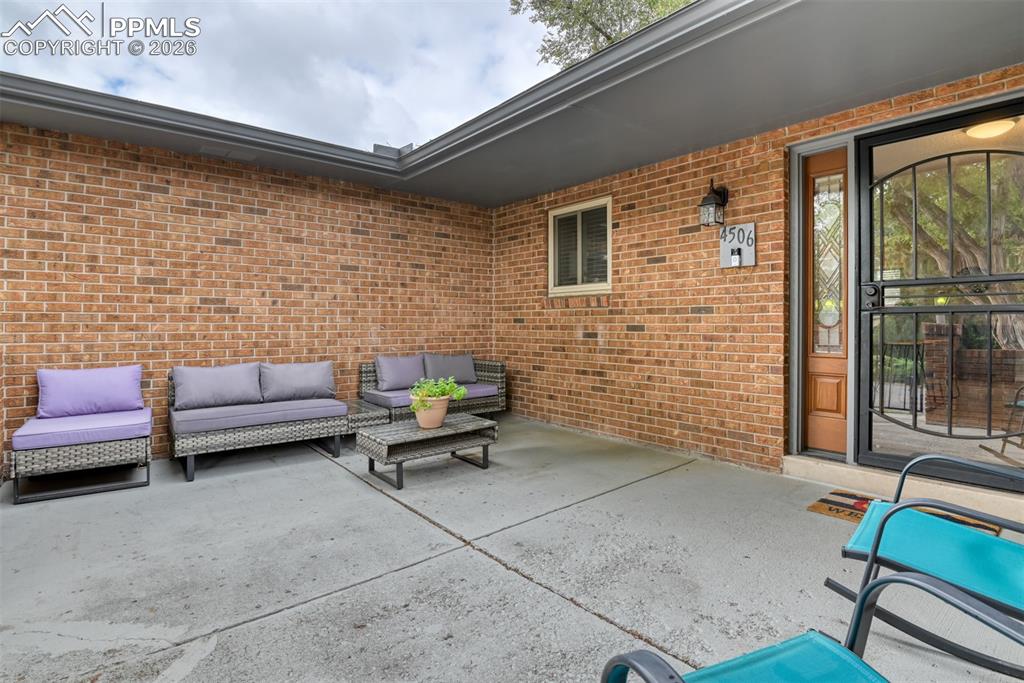 4506 Ridgecrest Drive Colorado Springs, CO 80918 - Photo 4 of 49 a outdoor space with patio furniture