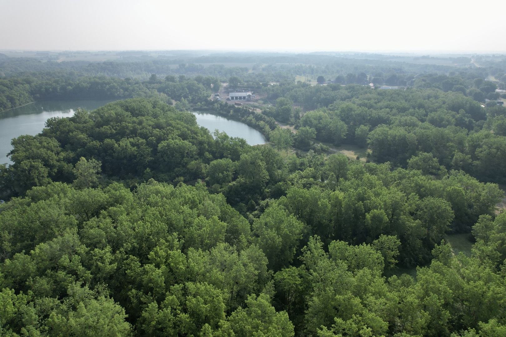 4141 East 2603rd Road Sheridan, IL 60551 - Photo 31 of 48 an aerial view of residential house and green space