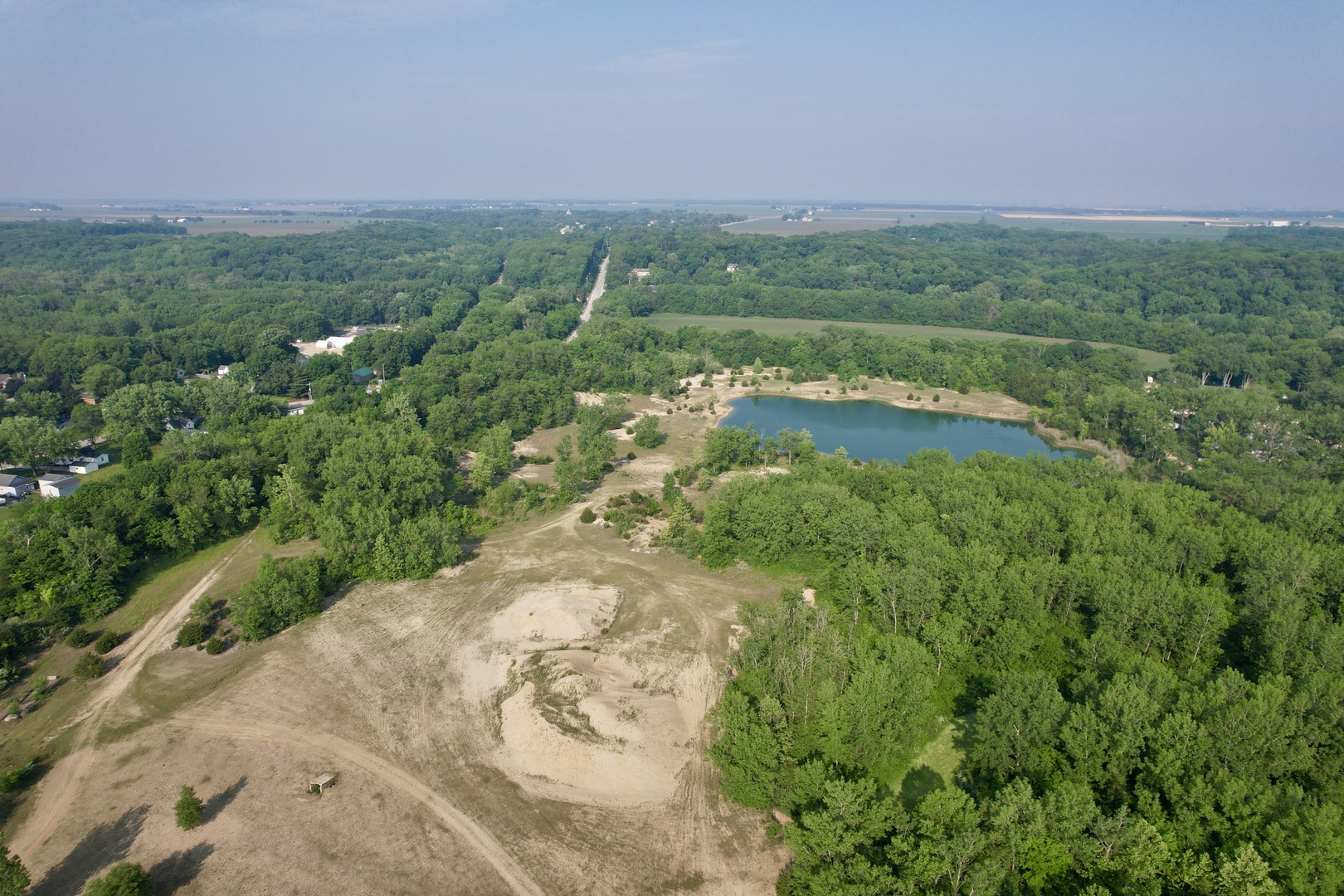4141 East 2603rd Road Sheridan, IL 60551 - Photo 34 of 48 a view of a field with a houses