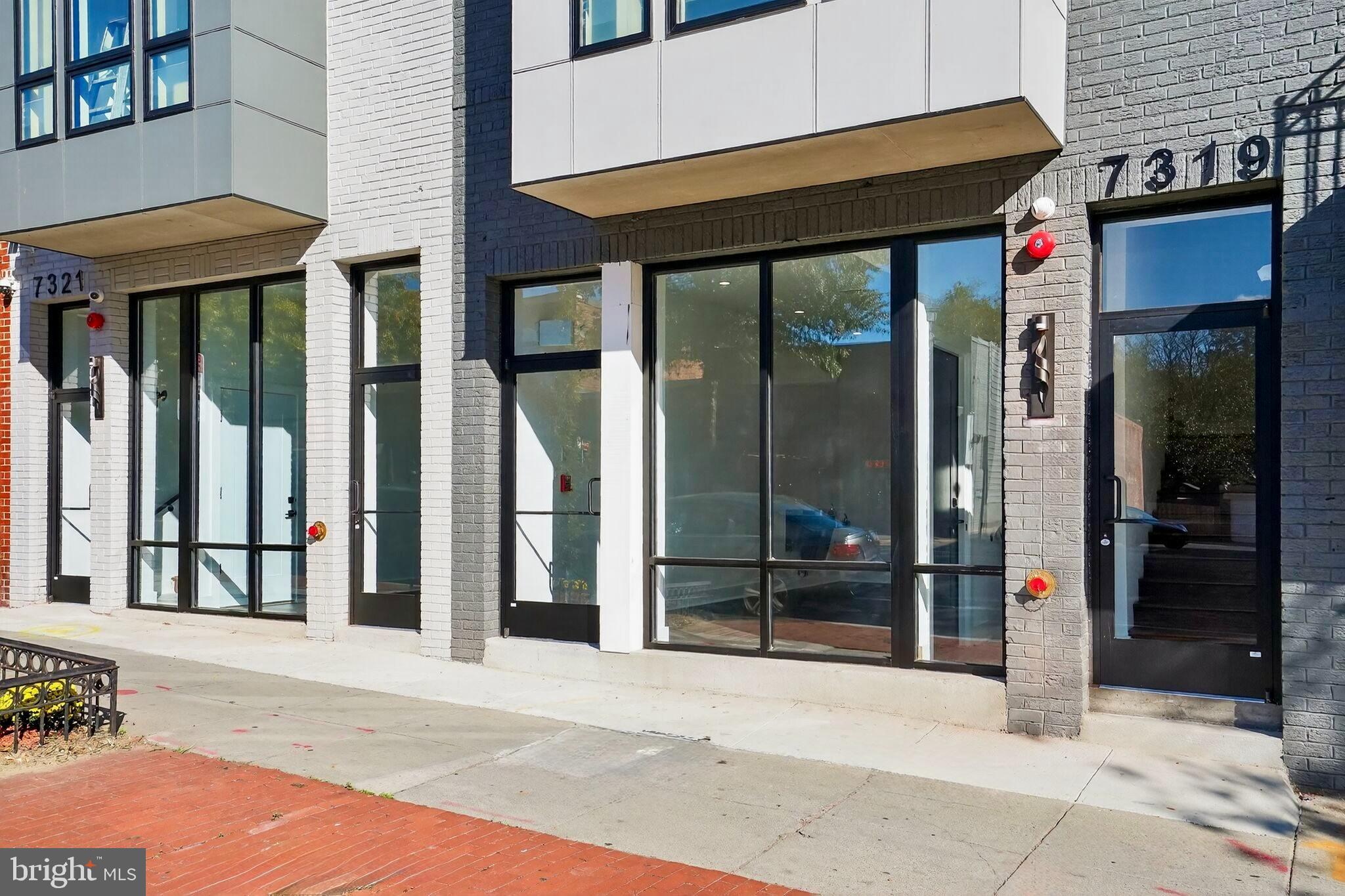 7319 Georgia Avenue Northwest Washington, DC 20012 - Photo 4 of 39 Modern storefronts with sleek design.