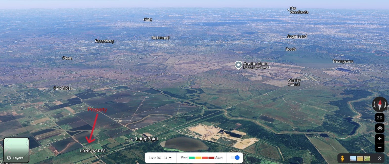 13315 Zamanek Road Needville, TX 77461 - Photo 8 of 28 a view of a dry yard