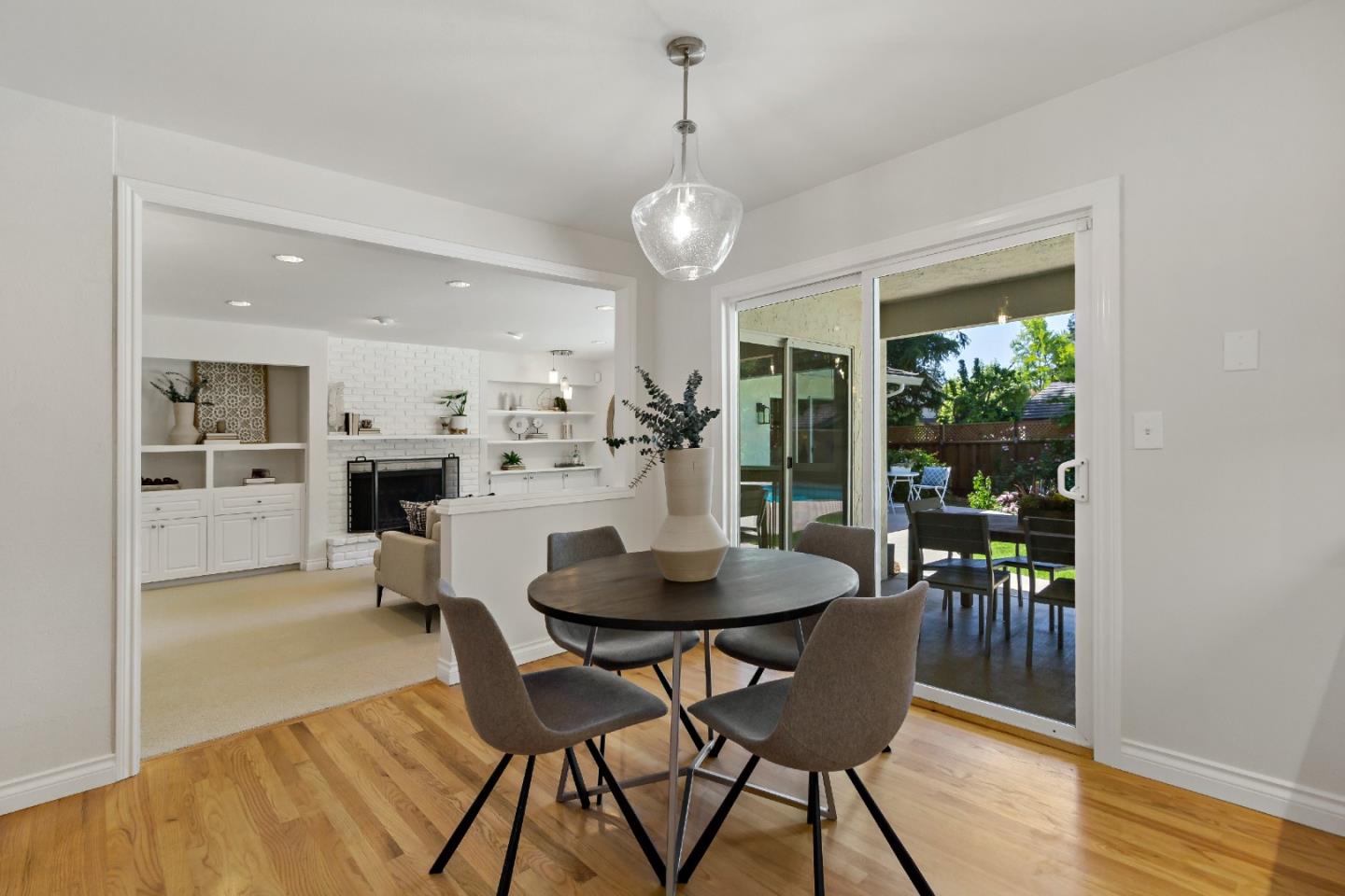 869 Terrace Drive Los Altos, CA 94024 - Photo 22 of 86 a dining room with furniture and window