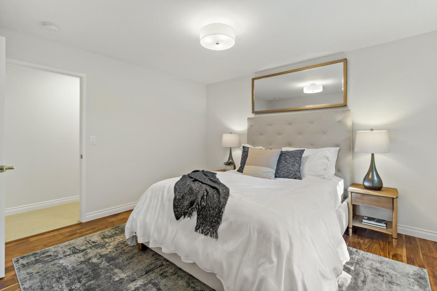 869 Terrace Drive Los Altos, CA 94024 - Photo 38 of 86 a bed sitting in a bedroom next to a window