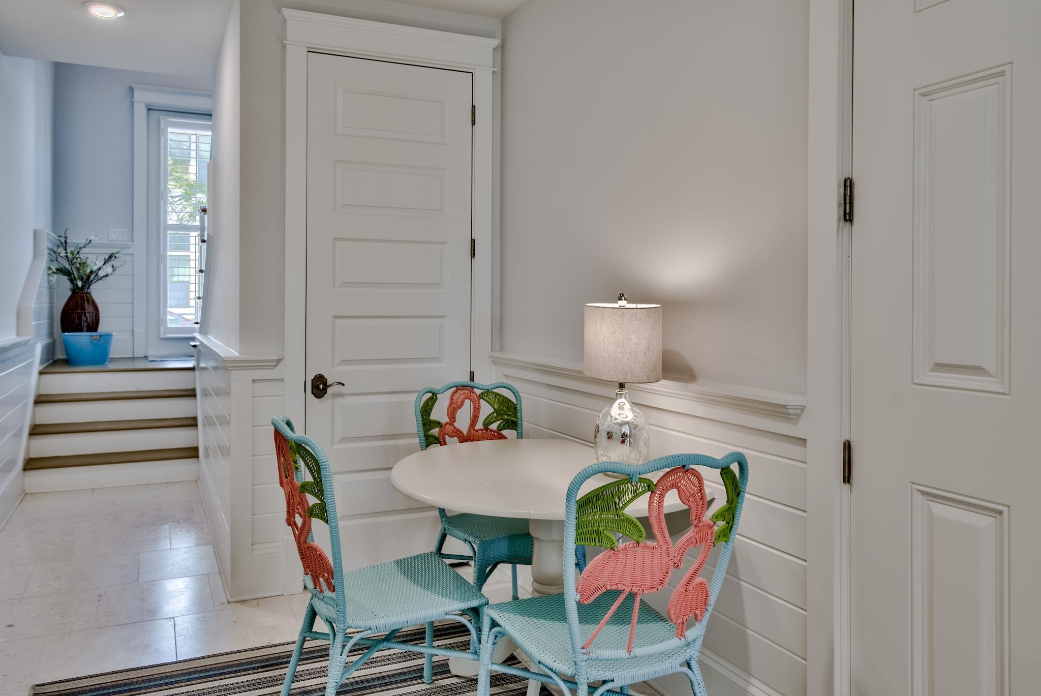 114 Clipper Street Inlet Beach, FL 32461 - Photo 34 of 64 a view of a dining room with furniture