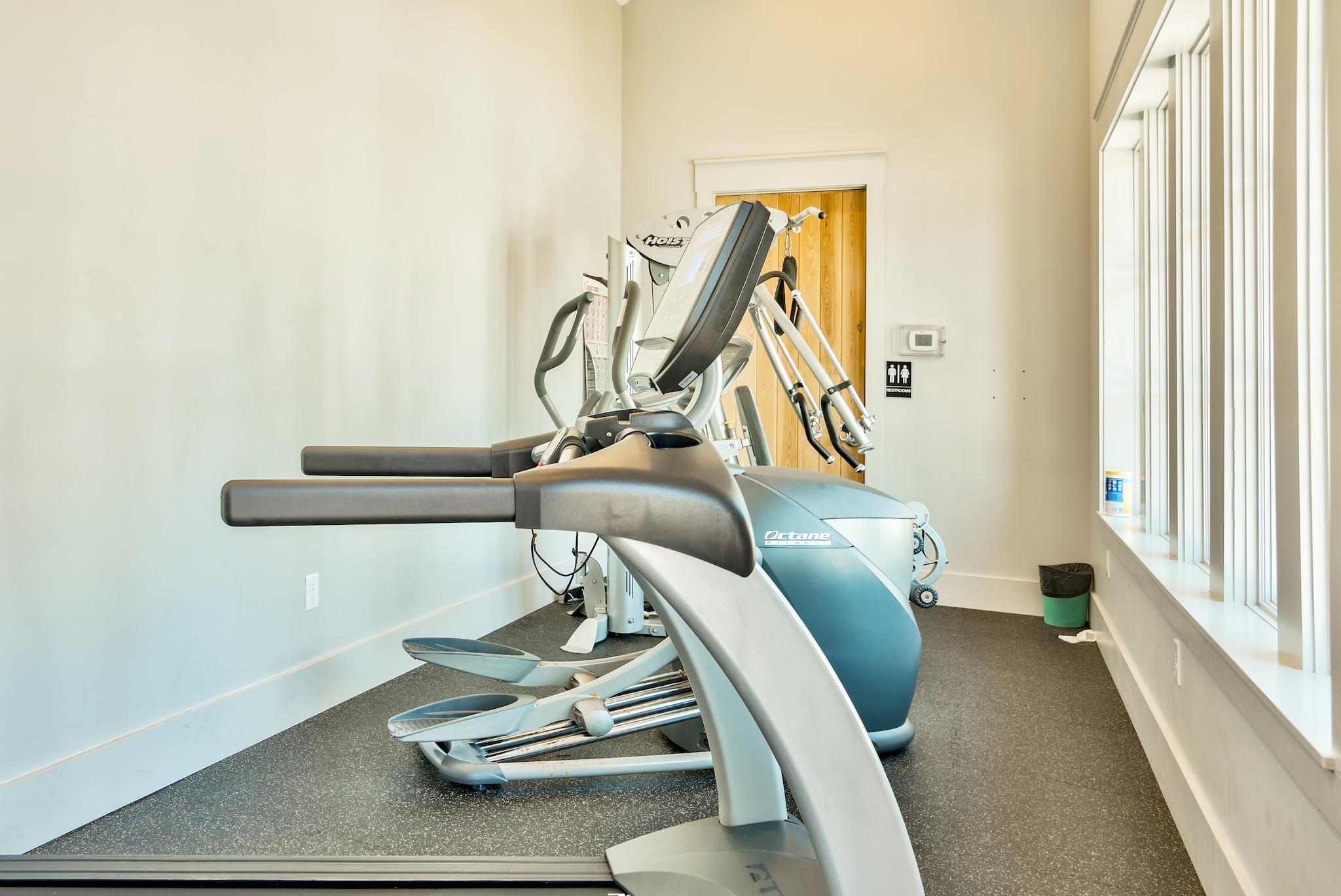 114 Clipper Street Inlet Beach, FL 32461 - Photo 62 of 64 a view of a room with gym equipment