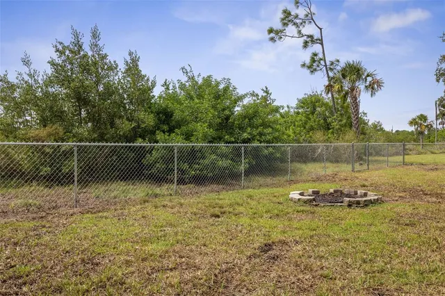 an aerial view of city and lake
