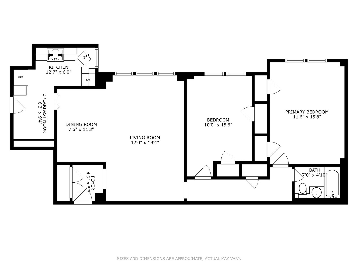 1585 Ridge Avenue, Unit 302 Evanston, IL 60201 - Photo 15 of 21 a picture of a floor plan