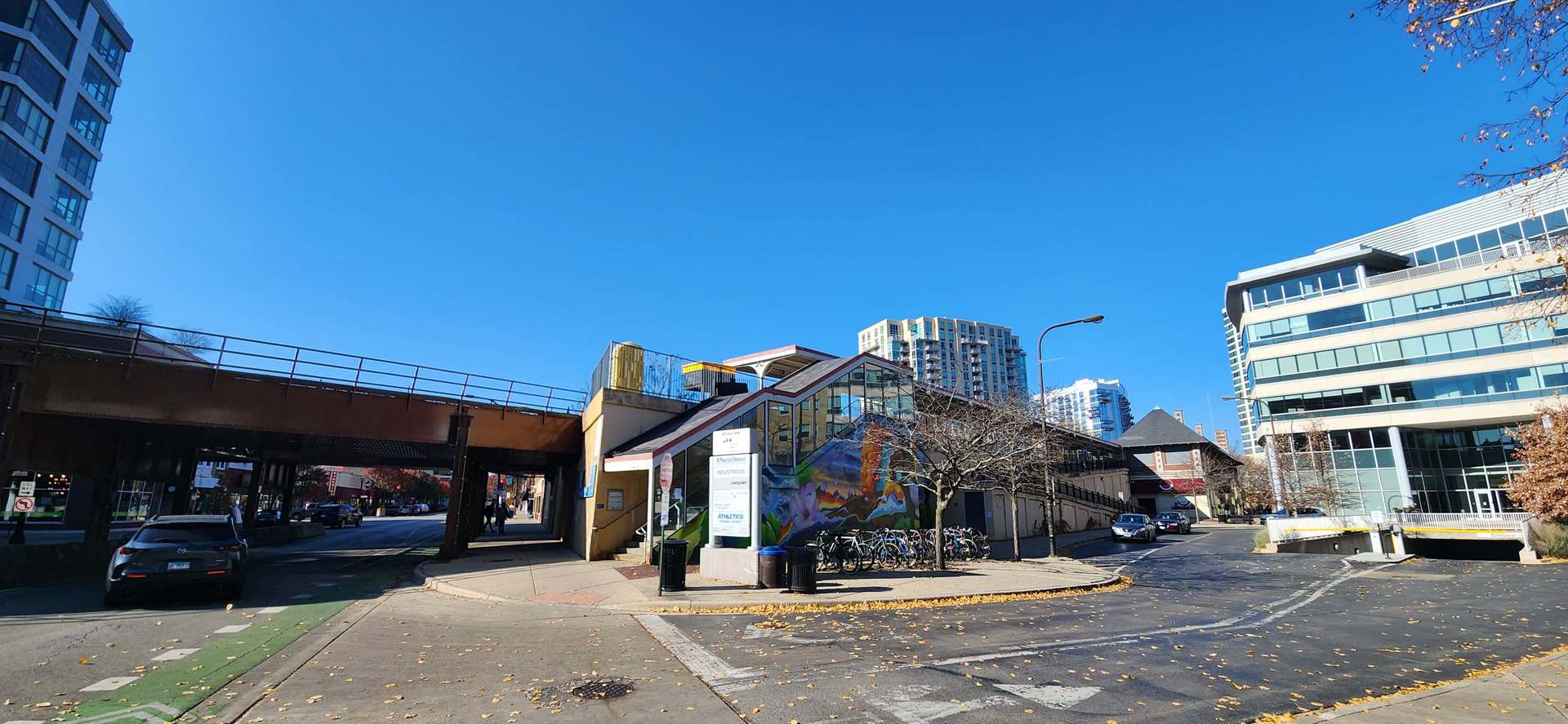 1585 Ridge Avenue, Unit 302 Evanston, IL 60201 - Photo 19 of 21 a view of a building with cars parked