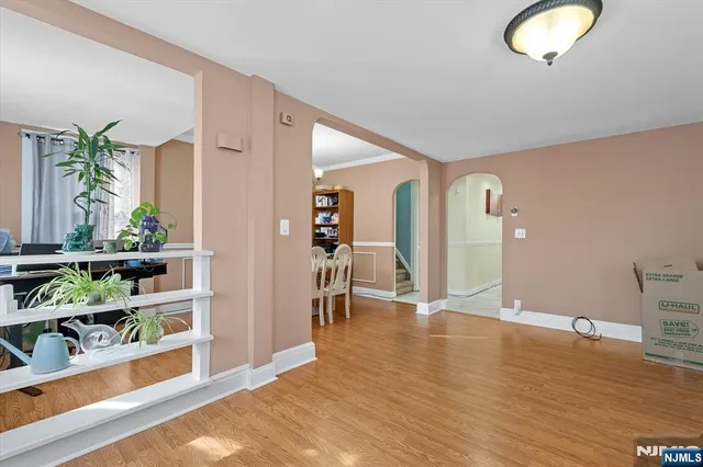 wooden floor in an empty room