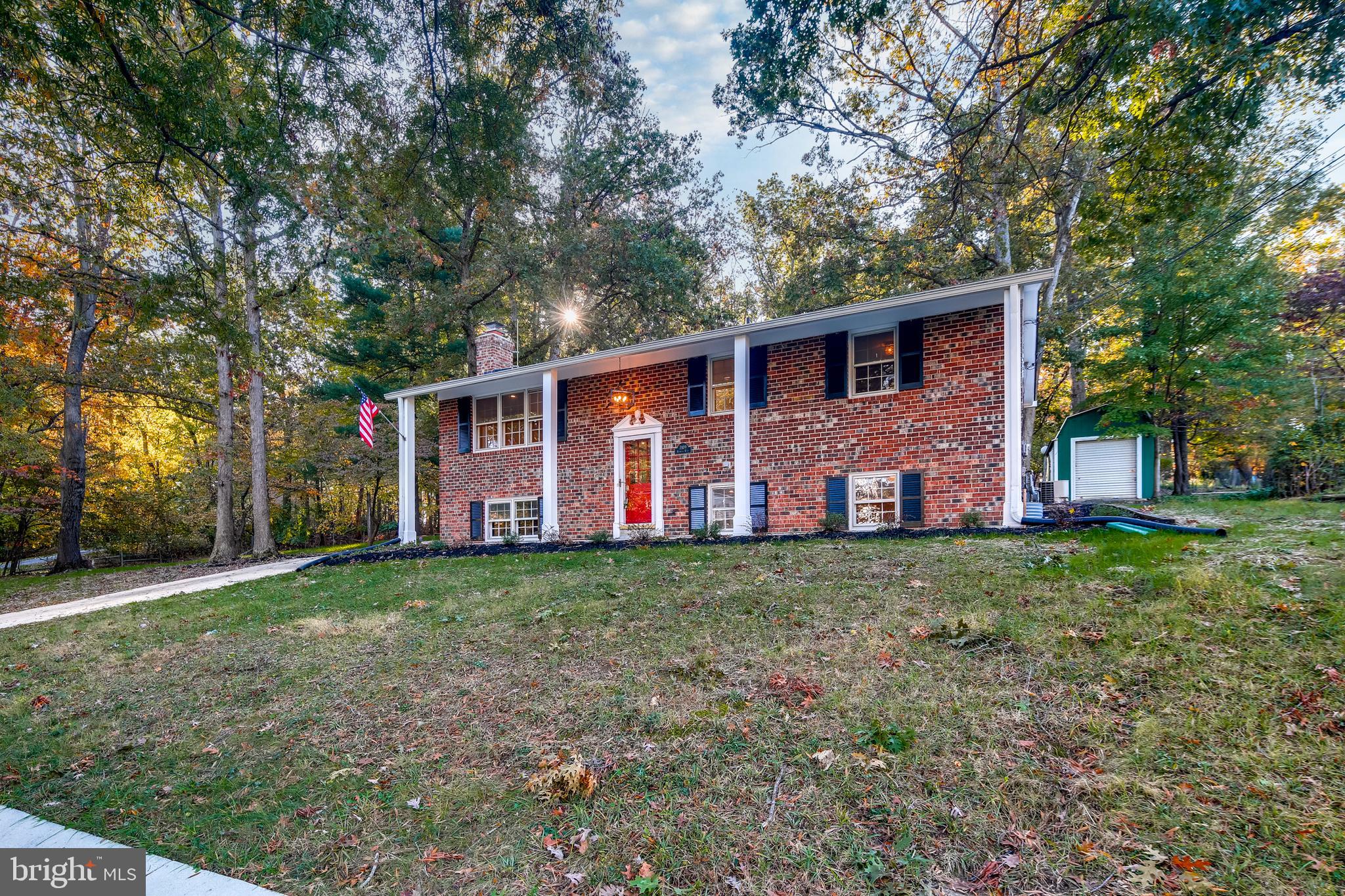 7109 Redmiles Road Laurel, MD 20707 - Photo 2 of 35 Brick front split foyer with bonus shed