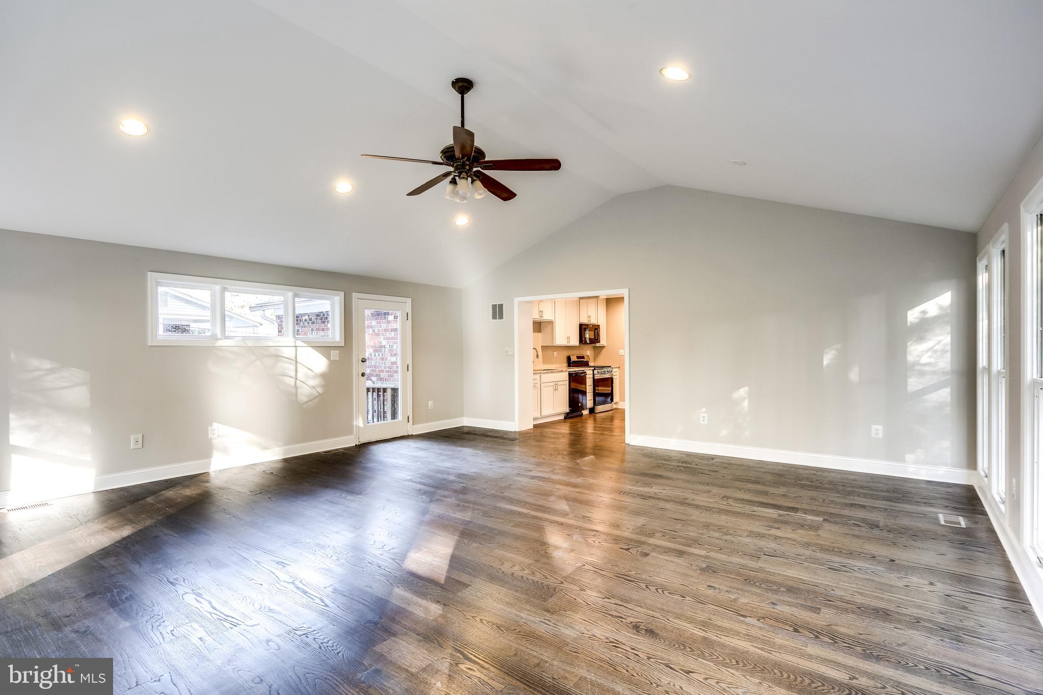 7109 Redmiles Road Laurel, MD 20707 - Photo 5 of 35 Family Room with cathedral ceiling