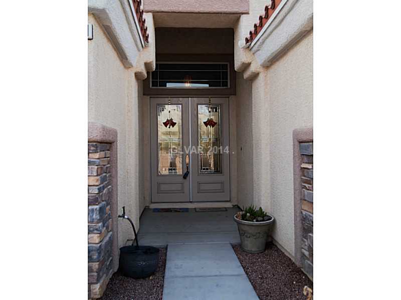 6811 Rose River Falls Street Las Vegas, NV 89131 - Photo 34 of 35 Property Photo. Double entry doors