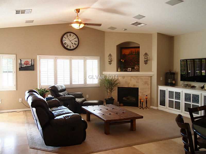 6811 Rose River Falls Street Las Vegas, NV 89131 - Photo 4 of 35 Property Photo. Built-in entertainment center