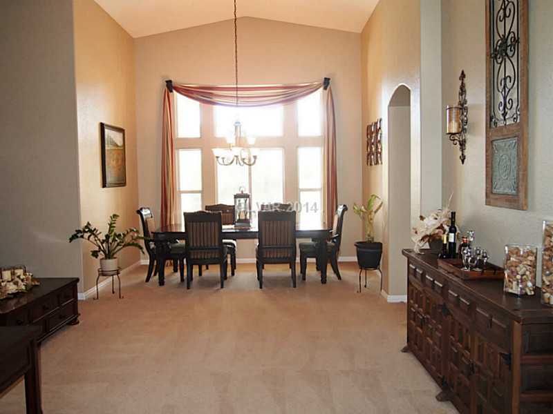 6811 Rose River Falls Street Las Vegas, NV 89131 - Photo 7 of 35 Property Photo. Dining room with a view