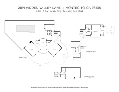 $4,000,000 | 2891 Hidden Valley Lane, Montecito, CA 93108