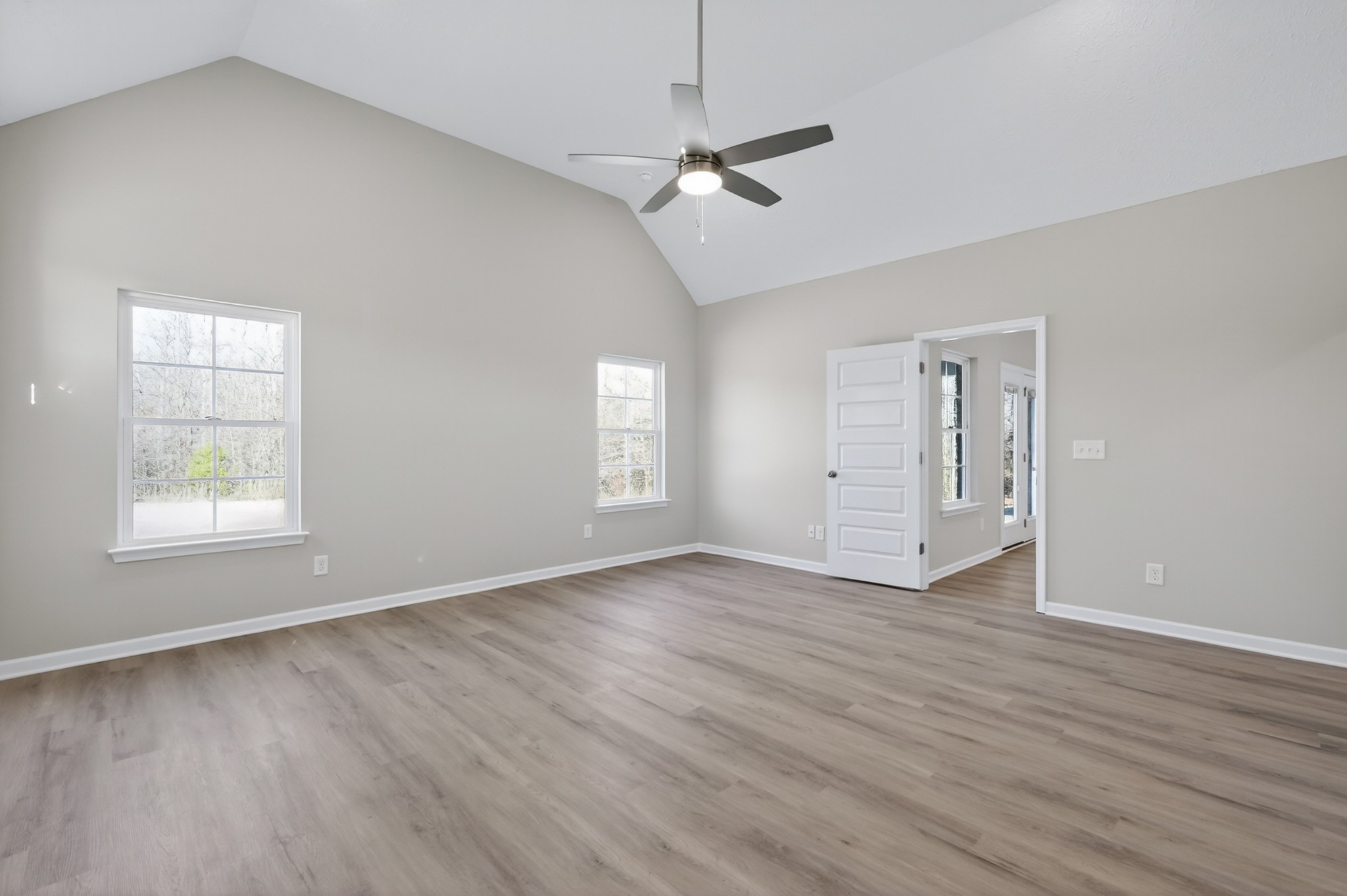 346 North Fork Branch Road Tullahoma, TN 37388 - Photo 23 of 37 wooden floor in an empty room with a window