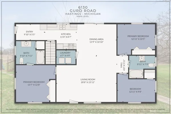 $329,900 | 6130 Gurd Road, Hastings, MI 49058