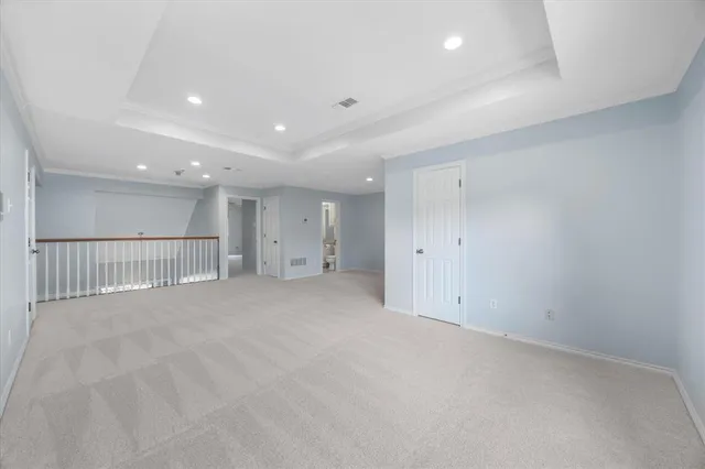 a view of empty room