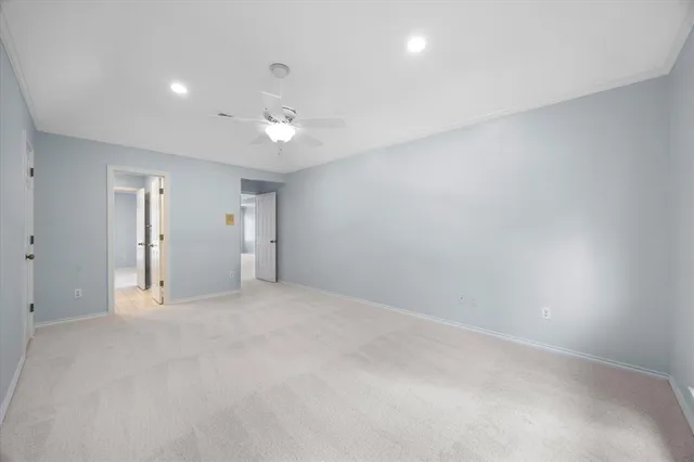 a view of empty room