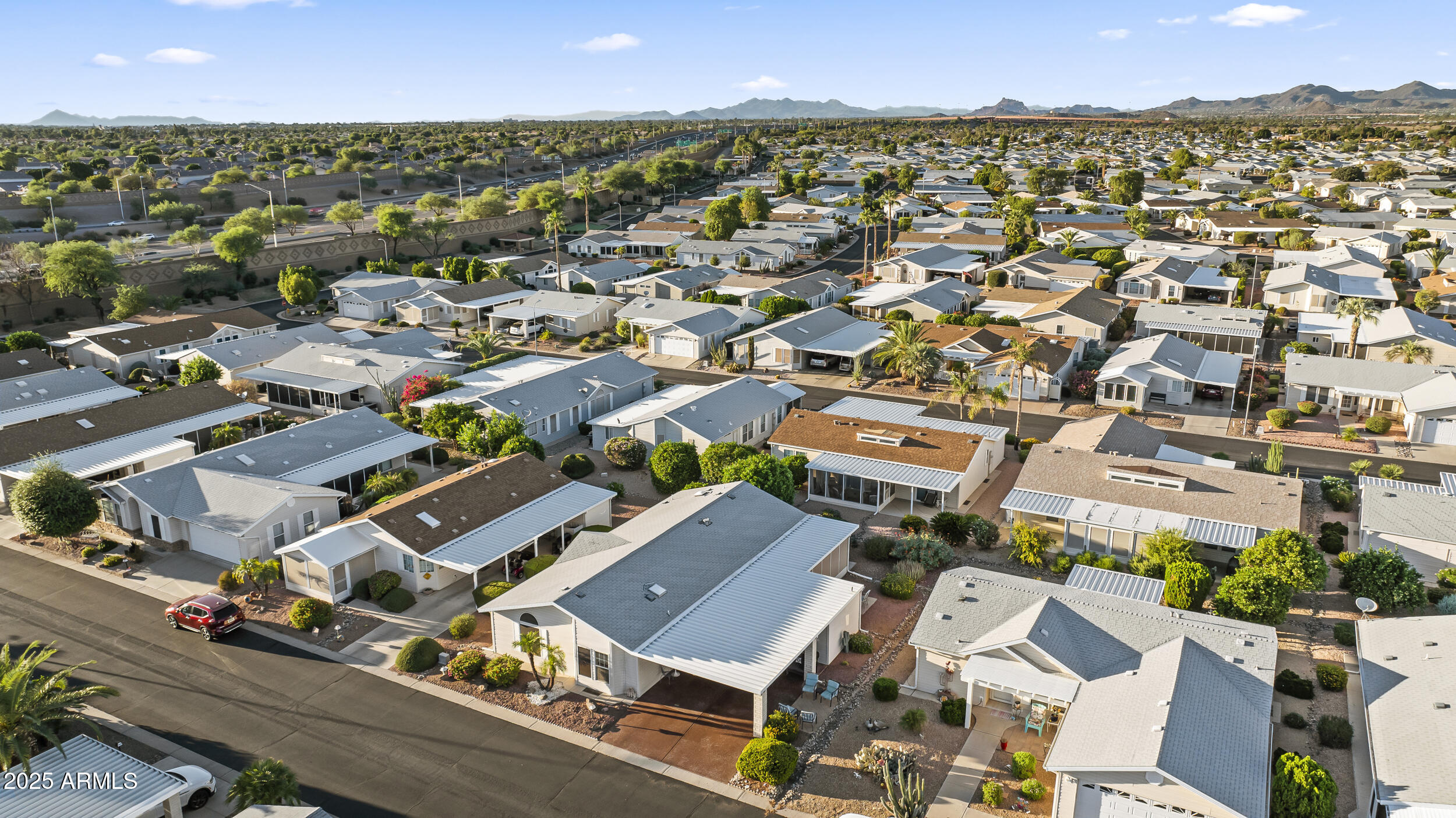 2550 South Ellsworth Road, Unit 715 Mesa, AZ 85209 - Photo 34 of 35 Drone Exterior