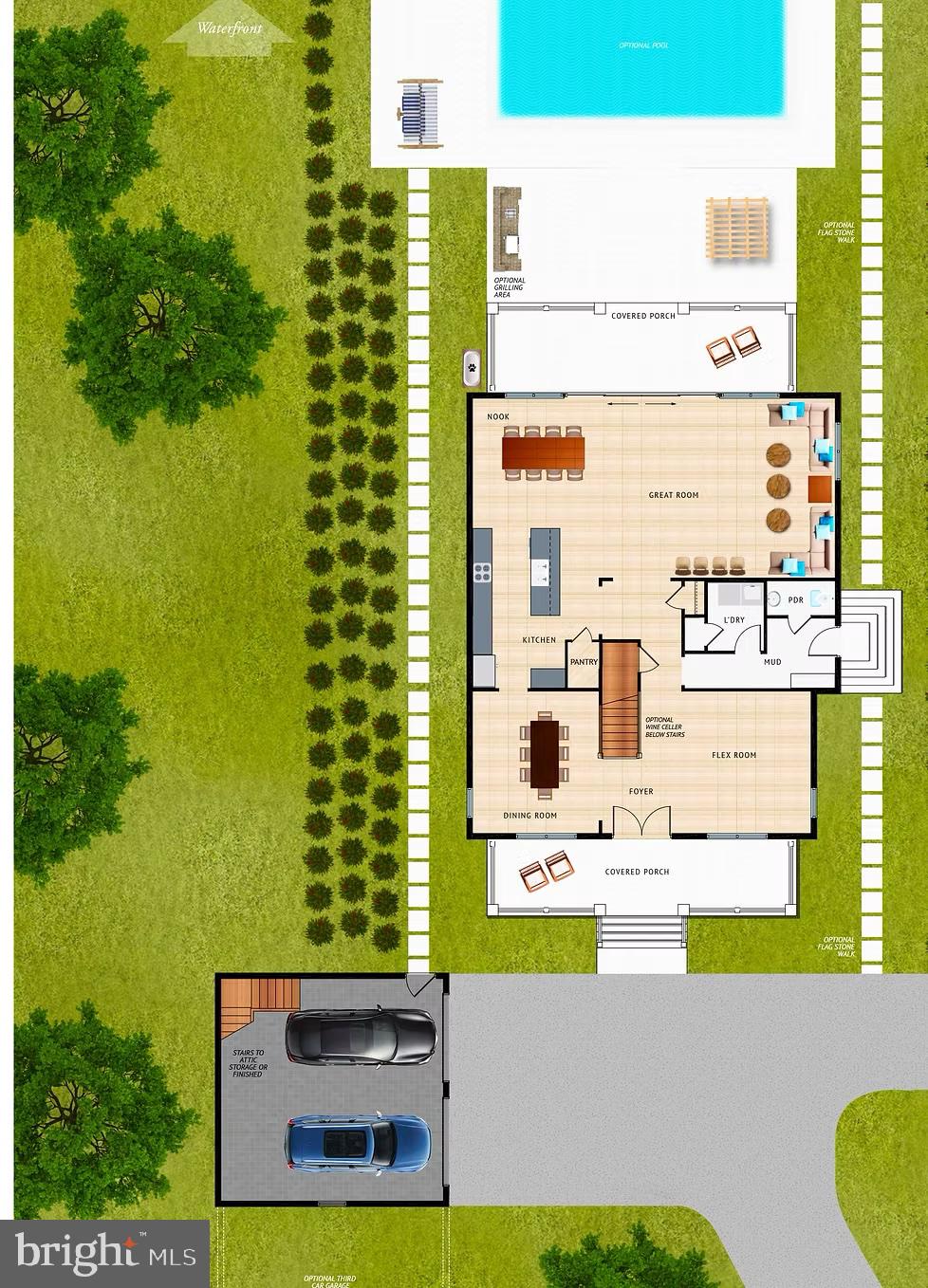 North Hibernia Road Centreville, MD 21617 - Photo 9 of 10 Floor Plan - Level 1